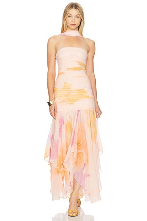 Teryn Silk Dress retrofete