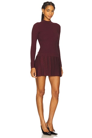 retrofete Devika Knit Dress in Wine