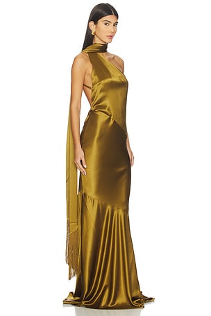 retrofete Kelsa Dress in Olive