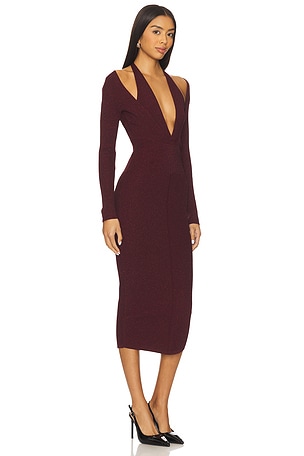 retrofete Odelia Dress in Burgundy