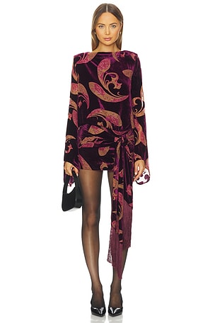 Thesaly Velvet Dress retrofete