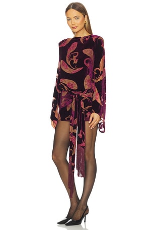 retrofete ROBE EN VELOURS THESALY en Bourgogne