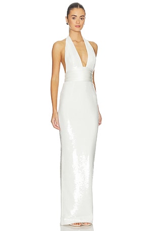 retrofete Kelsie Dress in White