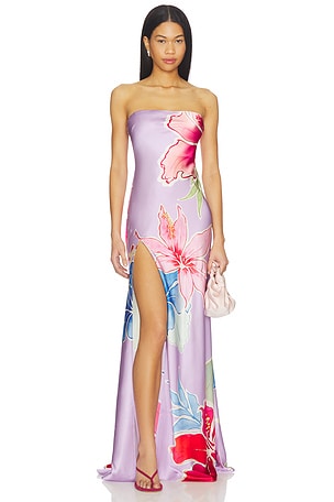 retrofete Tizzy Dress in Lavender,Fuchsia