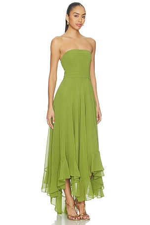 retrofete Louisa Dress in Green