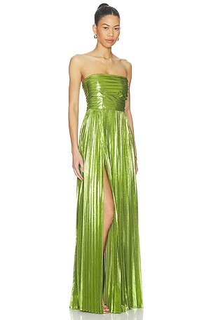 retrofete Sevyn Maxi Dress in Green