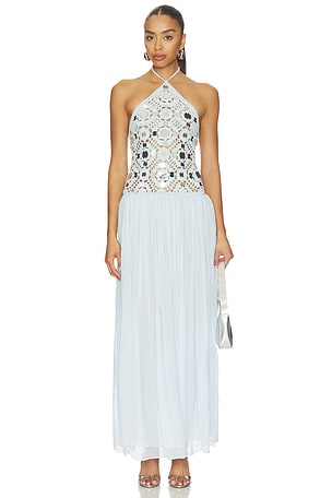 Odetta Crochet Dress retrofete