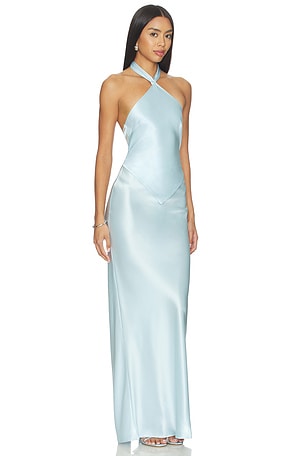 retrofete Ester Dress in Baby Blue