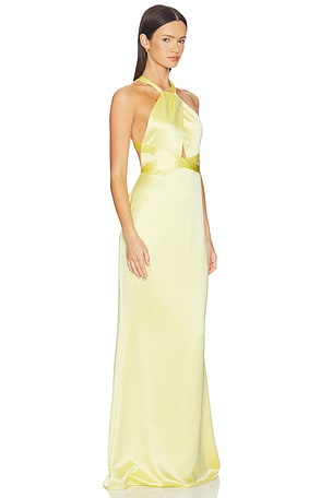 retrofete Magnolia Dress in Yellow. Size XL. Also
