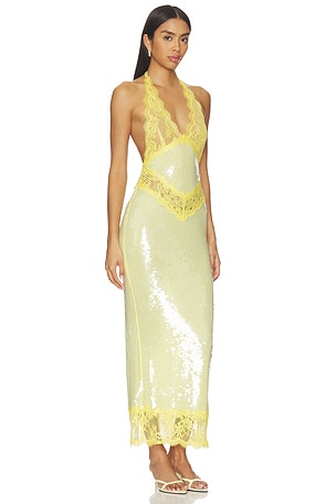 retrofete Vicky Dress in Yellow