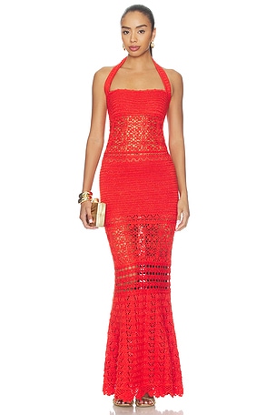 Peggie Crochet Dress retrofete