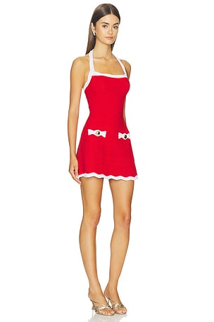 retrofete Ondina Knit Dress in Red