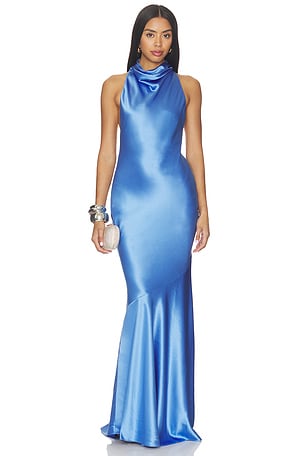 retrofete Idonie Dress in Blue