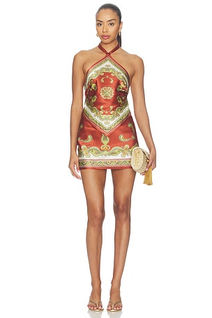 Adelaide Silk Dress retrofete