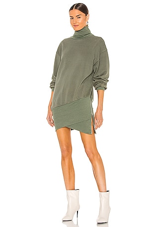 retrofete X REVOLVE Desreen Sweater Dress in Army Green | REVOLVE