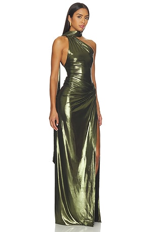 retrofete Alder Dress in Green
