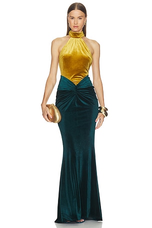 Goleta Velvet Dress retrofete