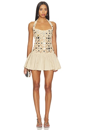 Aliane Crochet Dress retrofete