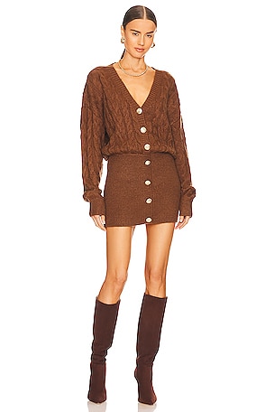retrofete Tala Dress in Cognac | REVOLVE