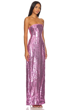 retrofete Ember Sequin Dress in Pink