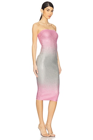 retrofete Laina Embellished Dress in Pink