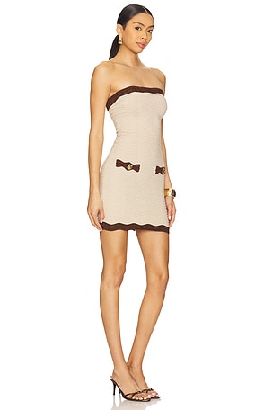 retrofete Mavis Knit Dress in Ivory