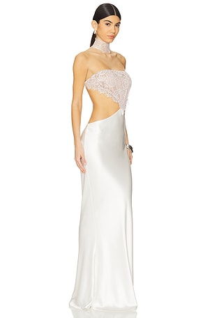 retrofete Lucie Dress in White