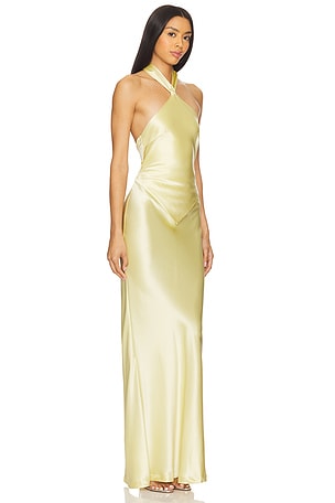 retrofete Ester Dress in Lemon