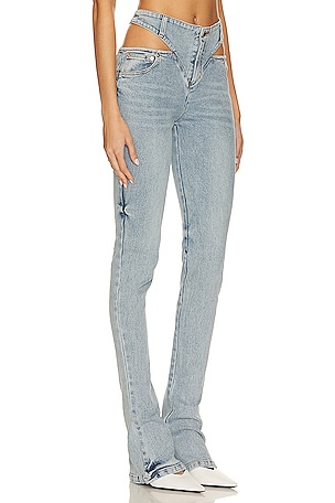retrofete Britney Jeans in Denim-Light