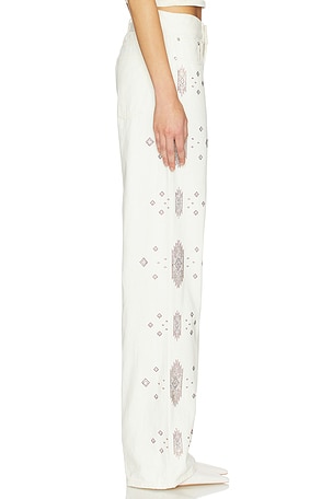 retrofete Marenda Jeans en Blanc