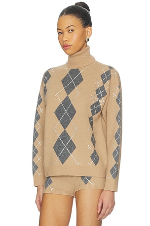 retrofete Alberte Embellished Sweater in Cream. Size XS. Also