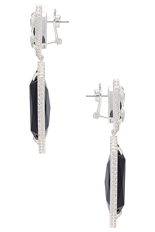 retrofete Cora Gemstone Earring in Black