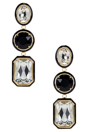 Camille Gemstone Drop Earring retrofete