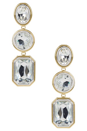 Camille Gemstone Drop Earring retrofete