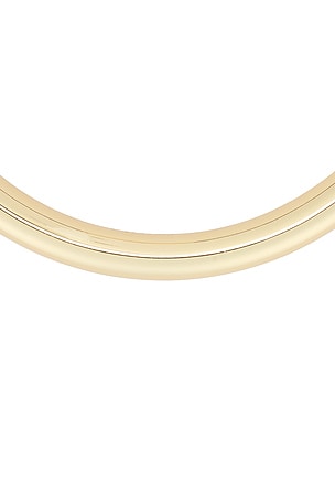 retrofete Kate Choker in Metallic Gold