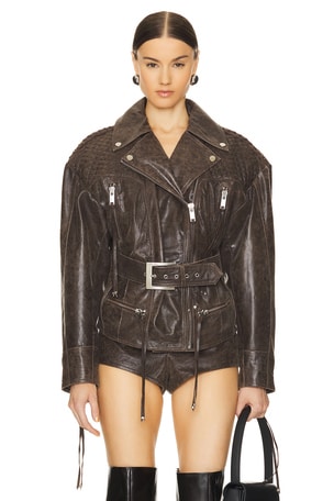 Salome Leather Jacket retrofete