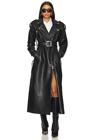 Knightley Leather Trench Coatretrofete$1,198NEW