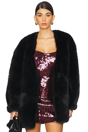 Heiress Faux Fur Jacket retrofete