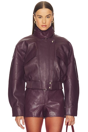 Lykke Leather Jacket retrofete
