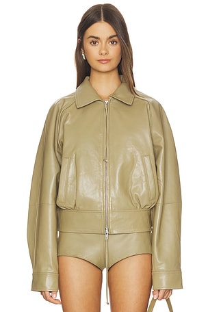 Mariel Leather Jacket retrofete