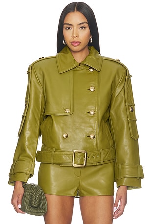 Yseld Leather Jacket retrofete