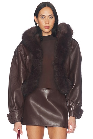 Jia Leather Jacket retrofete