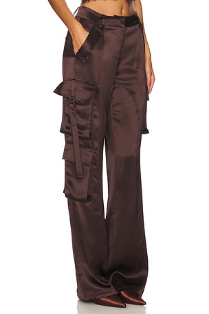 retrofete Andre Pant in Chocolate. Size XL. Also