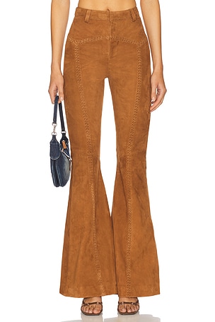 Manuela Suede Pant retrofete