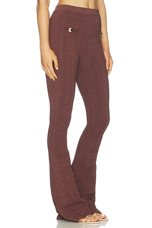 retrofete Joliet Knit Pant in Chocolate