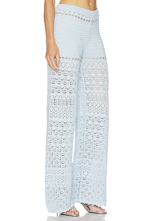 retrofete Ornelie Crochet Pant in Blue