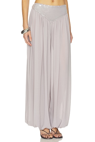 retrofete Pyna Sequin Pant in Grey