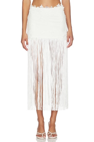 retrofete Amaris Skirt in Ivory