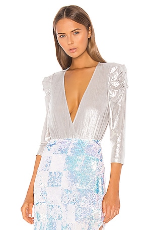 Revolve fashion Veda Sequins Bodysuit