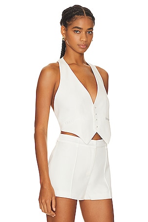 retrofete Florence Vest in White